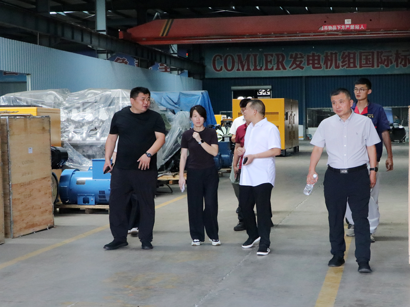 濟寧市市（shì）貿促會副會長劉楊國到叼嘿视频影院調研2